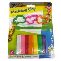 Kid Art: Modelino rinkinys su formelėmis, 7 vnt.