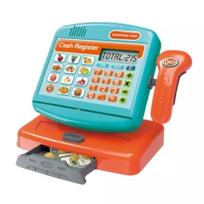 Elektroninė kasos aparatas - mėlyna-oranžinė