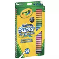Crayola: Plaunami, plonių antgalių flomasterių rinkinys, 24 vnt.