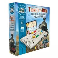 LogiQuest: Ticket to Ride - Stotis stalo žaidimas auf Litauisch