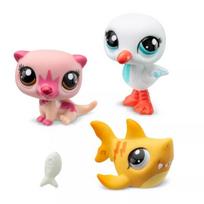 Littlest Pet Shop figūrėlių rinkinys - Salių nuotykis - 3 dalių