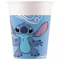 Lilo ir Stitch: Stitch raštuotas popierinis puodelis, 200 ml - 8 vnt.