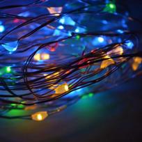 Dekoracijos tendencija: Pasakų šviesos girlianda, 50 LED, daugiaspalvė