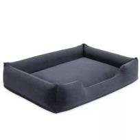 Intex: Gyvūnų lova su rankiniu pompa, juoda - 97 x 74 x 23 cm