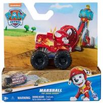 Paw Patrol: Mašinėlė Pup Squad lenktynininkams, 1:64 - Marshallas