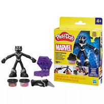 Play-Doh: Marvel plastilino rinkinys - Juodoji Pantera