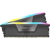 Corsair Vengeance RGB Grey, DDR5, 32GB, 5200MT/s, CL40, Kit of 2 CMH32GX5M2B5200Z40K