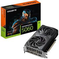Gigabyte GeForce RTX 5060, 8GB GDDR7, WINDFORCE MAX OC (DLSS 4) GV-N5060WF2MAX OC-8GD