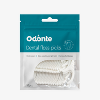 ODONTE, tarpdančių siūlas su laikikliu, 50vnt.