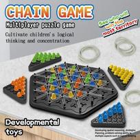Triangle Chain Chess Interactive Family Game for Kids, Enhances Logical Thinking Puzzle Skills, Birthday Gifts Christmas, Halloween Gift juoda