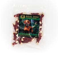 REAL DOG Kalcio kauliukai su antiena skanėstai šunims 500g, Svoris 500 g