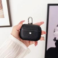 Luxury Leather Case for Apple Airpods Pro 2 3 1 Shockproof Kevlar Carbon Fiber for AirPods 4 3 2 1 Earphones Case Accessories airpods 1 2