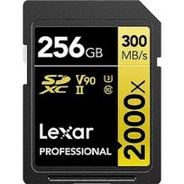 Lexar Professional 2000x, SDXC, 256GB, UHS-II, U3, V90 LSD2000256G-BNNNG