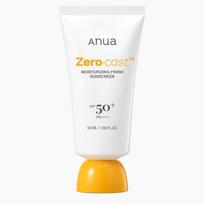 Anua Zero-cast Drėkinantis Apsauginis Kremas Nuo Saulės 50ml – Lengvas Drėkinantis SPF50+ PA++++ Jautriai Odai, Korėjietiškas