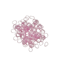 Loom bands gumyčių rinkinys 200 vnt., rožinės