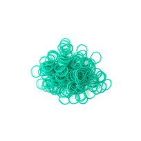 Loom bands gumyčių rinkinys 200 vnt., žalios