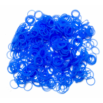 Loom bands gumyčių rinkinys 200 vnt., mėlynos
