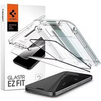 Spigen Glas.TR FC iPhone 15 Pro 6.1" "EZ FIT" 2 szt. szkło hartowane czarna ramka AGL06893 8809896752152