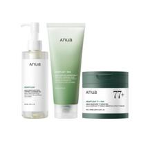 Anua Heartleaf Pore Care 3-Step Set (Cleansing Oil 200ml + Foam 150ml + Pad 70ea)