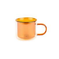 Dvigubo stiklo cappuccino stiklinė su ąsele CHiATO, 250 ml
