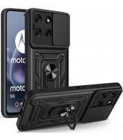 Juodas dėklas Motorola Moto G86 5G / G86 Power 5G telefonui "Tech-Protect Camshield Pro"