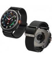 Juoda apyrankė Samsung Galaxy Watch 8 / Classic (40 / 44 / 46 mm) laikrodžiui "Spigen Fit Lite"