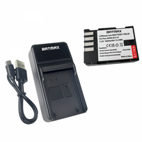 Panasonic akumuliatorius DMW-BLF19 1860 mAh + greitasis LED pakrovėjas