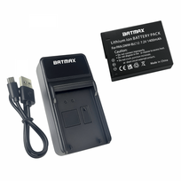 Panasonic DMW-BLC12 akumuliatorius 1400 mAh + greitasis LED pakrovėjas