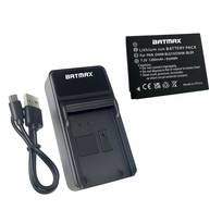 Panasonic DMW-BLE9 / DMW-BLG10  akumuliatorius 1200 mAh + greitasis LED pakrovėjas