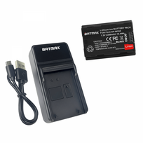 Fujifilm NP-W235 akumuliatorius 2280 mAh + greitasis LED pakrovėjas