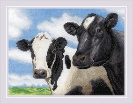 Cows. Siuvinėjimo rinkinys iš RIOLIS Nr.: 2237