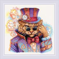 Steampunk Cat. Siuvinėjimo rinkinys iš RIOLIS Nr.: 2278