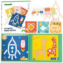 Medinė magnetinė dėlionė vaikams TOOKY TOY