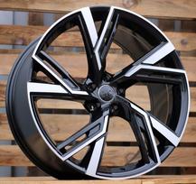Ratlankis RACINGLINE B1571 R20x9 5x112 ET 31 CB 66.5 (Black Polished) (850 kg)