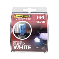 Automobilio lemputės IMDICAR H4 WHITE, 2 vnt.