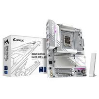 GIGABYTE B860 AORUS ELITE WIFI7 ICE Motherboard – Intel Core Ultra Series CPUs, 14+1+2+1 VRM power phases, up to 9200MHz DDR5 support, 1x PCIe 5.0 + 2x PCIe 4.0 M.2 slots, 2.5GbE LAN, WIFI 7, USB 4