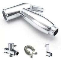 Rankinis bidė, tualeto purškimo bidė, nešiojamas bidė purkštuvas, tualeto dušo purškimo rinkinys, laikiklis[H4581]