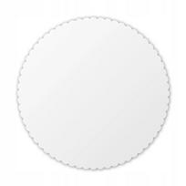 Popierinis apvalus 30 cm tortų padėklas "eko bio strong white" 100 vnt., Popierinis apvalus 30 cm tortų padėklas "eko bio strong white" 100 vnt.