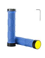 Rockbros 40720007003 dviračio rankenos su atšvaitu - mėlynos spalvos