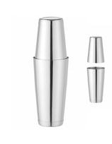 Boston Shaker 2 dalių kokteiliams Tin on Tin 0,8 l - sidabrinė