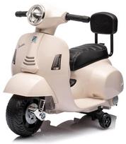 Vienvietis vaikiškas elektrinis motoroleris Vespa 35W, baltas