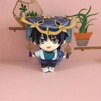 Anime Klajūnas Kunikuzushi Pliušinis Lėlė Genshin Impact Scaramouche Mielas Minkštas Kimštas Žaislas Wanderer