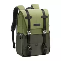 Foto Kuprinė - K&F Concept Urban Wander 20L, 7 Skyrių, Atspari Vandeniui, Žalia