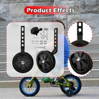Kids Bike Training Wheels Auxiliary Portable Replacement for 12 14 16 18 20 inch Cycling raudona