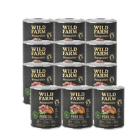 WILD FARM Monoprotein Pork 12x800g hipoalerginis maistas šunims