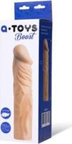 Penio mova Toyfa Penis Sleeve, smėlio spalvos