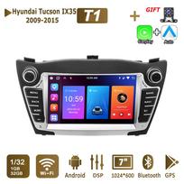 7 colių automobilinis radijas Android, skirtas Hyundai IX35 2009-2015, automagnetola, multimedija, navigacija, 1+32GB 1+32GB