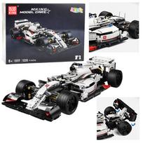 Konstruktoriaus rinkinys Mudking 13117 F1 lenktyninis automobilis, 1235 dalys