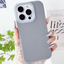 Liquid Silicone Phone Case for iPhone 12/13/14/15 Pro Max/16, Minimalist Jelly Design iPhone 15