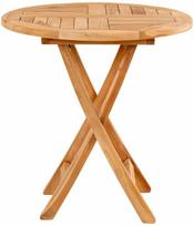 House Nordic Aps Sulankstomas stalas Toledo 70 cm iš tikmedžio